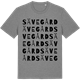Mid Heather Gray t-shirt med Säve gård ordlek t-shirt