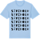 Blue Soul t-shirt med Säveholm ordlek t-shirt