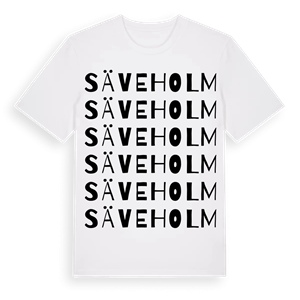 Säveholm ordlek t-shirt – ekologisk bomull t-shirt från Pinshirt