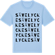 Blue Soul t-shirt med Sävelycke ordlek t-shirt