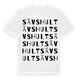 White t-shirt med Sävshult ordlek t-shirt