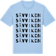 Blue Soul t-shirt med Sävviken ordlek t-shirt