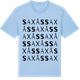 Blue Soul t-shirt med Saxås ordlek t-shirt