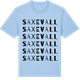 Blue Soul t-shirt med Saxevall ordlek t-shirt