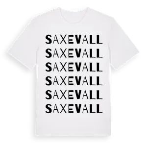 Saxevall ordlek t-shirt – ekologisk bomull t-shirt från Pinshirt