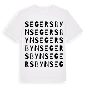 Segersbyn ordlek t-shirt – ekologisk bomull t-shirt från PinShirt