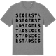 Mid Heather Gray t-shirt med Segerstad ordlek t-shirt