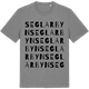 Mid Heather Gray t-shirt med Seglarbyn ordlek t-shirt