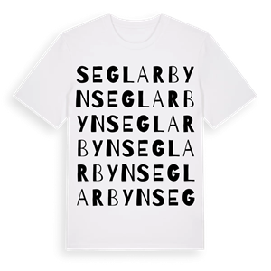 Seglarbyn ordlek t-shirt – ekologisk bomull t-shirt från Pinshirt