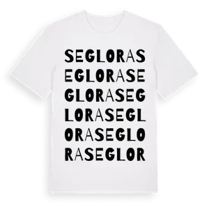 Seglora ordlek t-shirt – ekologisk bomull t-shirt från Pinshirt