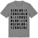 Mid Heather Gray t-shirt med Segloraberg ordlek t-shirt