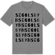 Mid Heather Gray t-shirt med Segolsbyn ordlek t-shirt