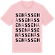 Pink Cotton t-shirt med Senås ordlek t-shirt