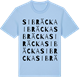 Blue Soul t-shirt med Sibräcka ordlek t-shirt