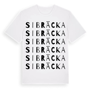 Sibräcka ordlek t-shirt – ekologisk bomull t-shirt från Pinshirt