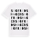 Sigfridshagen ordlek t-shirt