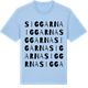 Blue Soul t-shirt med Siggarna ordlek t-shirt