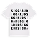 Siggarud ordlek t-shirt