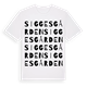 Siggesgården ordlek t-shirt