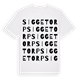 Siggetorp ordlek t-shirt