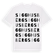 Sigghusberg ordlek t-shirt