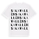 Sikavallen ordlek t-shirt