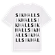Sikhall ordlek t-shirt
