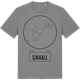 Mid Heather Gray t-shirt med Sikhall t-shirt