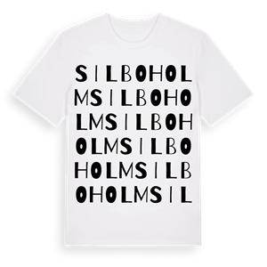 Silboholm ordlek t-shirt – ekologisk bomull t-shirt från Pinshirt