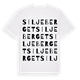Siljeberget ordlek t-shirt
