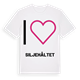 Jag älskar Siljehåltet t-shirt stort tryck