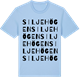 Blue Soul t-shirt med Siljehögen ordlek t-shirt