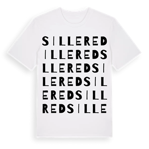 Sillered ordlek t-shirt – ekologisk bomull t-shirt från Pinshirt