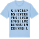 Blue Soul t-shirt med Silverbyn ordlek t-shirt