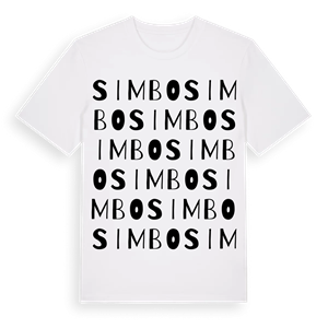 Simbo ordlek t-shirt – ekologisk bomull t-shirt från Pinshirt