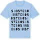 Blue Soul t-shirt med Sinstebo ordlek t-shirt