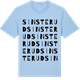 Blue Soul t-shirt med Sinsterud ordlek t-shirt