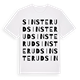 Sinsterud ordlek t-shirt