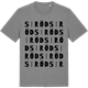 Mid Heather Gray t-shirt med Siröd ordlek t-shirt