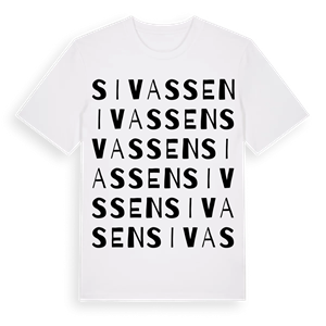 Sivassen ordlek t-shirt – ekologisk bomull t-shirt från Pinshirt