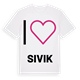 Jag älskar Sivik t-shirt stort tryck