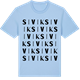 Blue Soul t-shirt med Sivik ordlek t-shirt