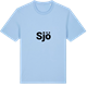 Blue Soul t-shirt med Sjö fetstil t-shirt