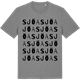 Mid Heather Gray t-shirt med Sjöa ordlek t-shirt