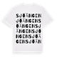 Sjöängen ordlek t-shirt