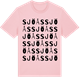 Pink Cotton t-shirt med Sjöås ordlek t-shirt