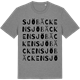 Mid Heather Gray t-shirt med Sjöbäcken ordlek t-shirt