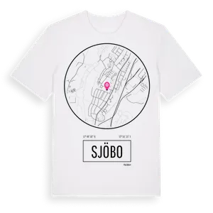 Sjöbo t-shirt – ekologisk bomull t-shirt från Pinshirt