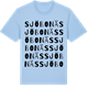 Blue Soul t-shirt med Sjöbonäs ordlek t-shirt