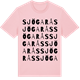 Pink Cotton t-shirt med Sjögarås ordlek t-shirt